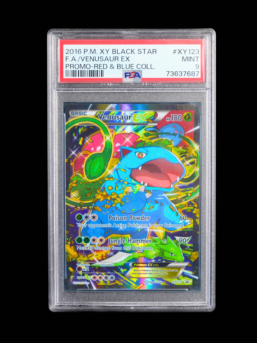Venusaur EX #XY123 PSA9