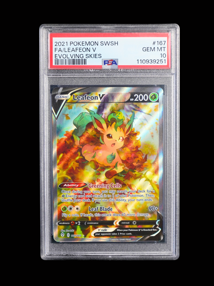 Leafeon V #167 PSA10