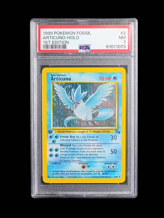 Articuno 1st Edition #2 PSA7
