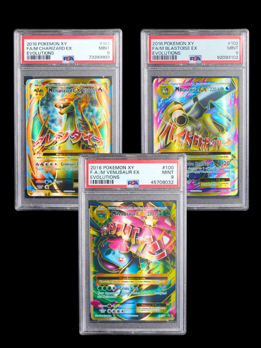 Mega Evolutions Trio PSA9
