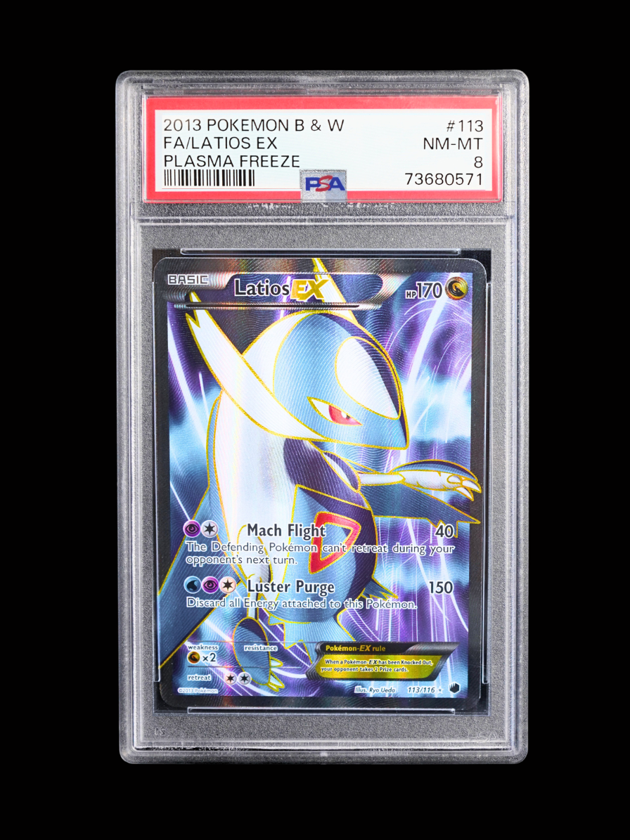 Latios EX #113 PSA8