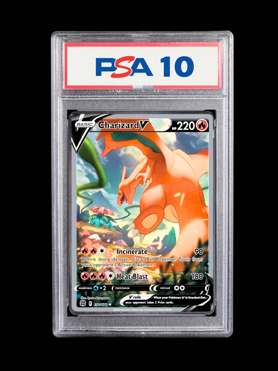 Charizard V #154 PSA 10 PŘEDPRODEJ