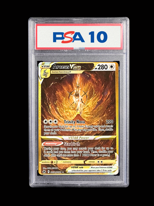Arceus VSTAR #GG70 PSA 10