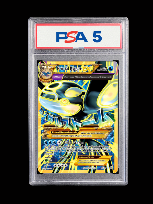 Primal Kyogre EX #96 PSA 5